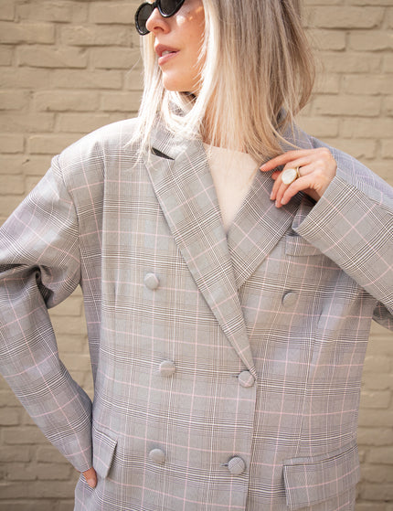 Charly Checked Grey - Blazer