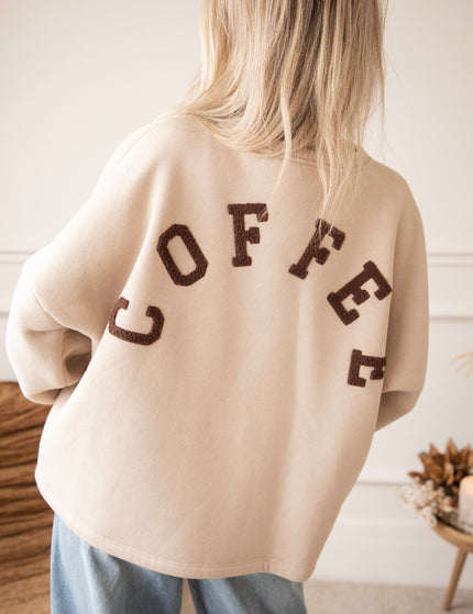 Lily Coffee Beige/Brown - Sweater