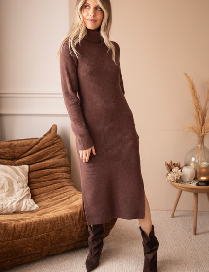 Caroll Choco - Sweater Dress