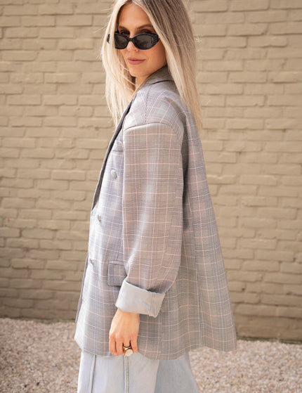 Charly Checked Grey - Blazer