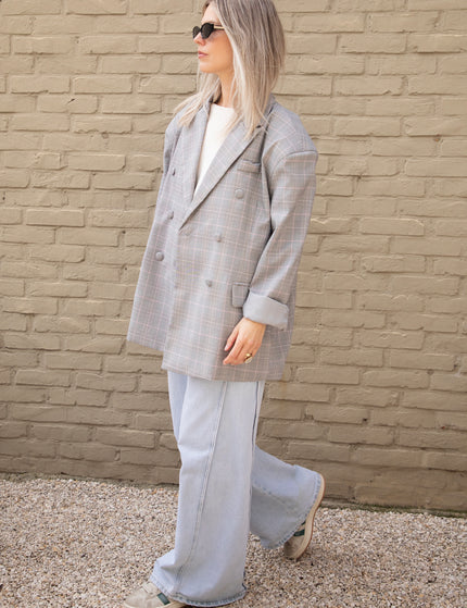 Charly Checked Grey - Blazer