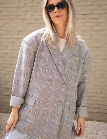 Charly Checked Grey - Blazer