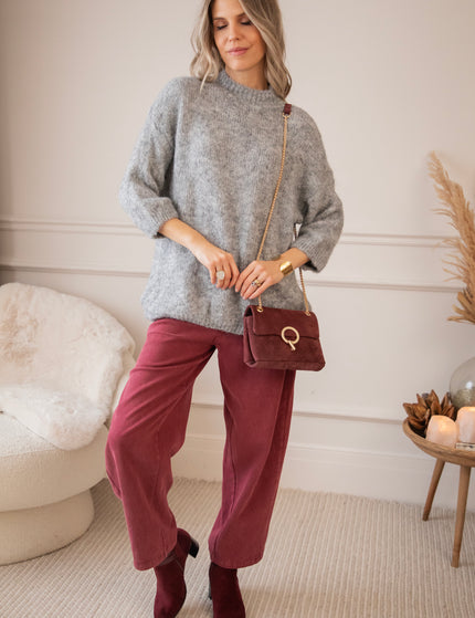 Pullover - Baggy Babette - Dunkelgrau