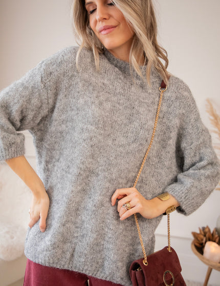 Pullover - Baggy Babette - Dunkelgrau