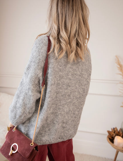 Pullover - Baggy Babette - Dunkelgrau