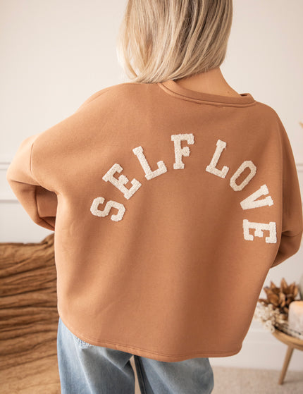 Lily Self Love Caramel/Beige - Sweater
