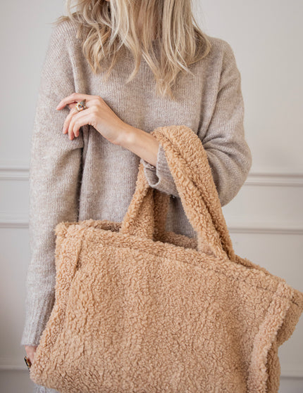 Handtasche - Teddy Meau - Beige