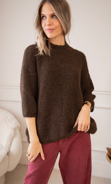 Baggy Babette Choco - Sweater