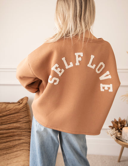 Lily Self Love Caramel/Beige - Sweater
