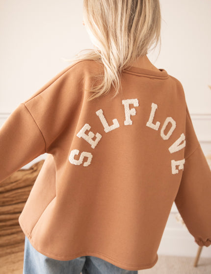 Lily Self Love Caramel/Beige - Sweater