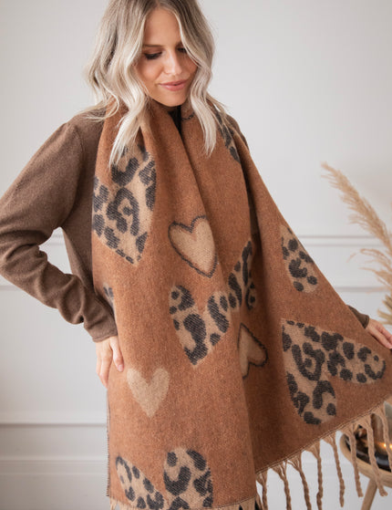 Falling In Love Camel - Sjaal
