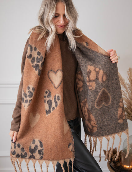Falling In Love Camel - Sjaal