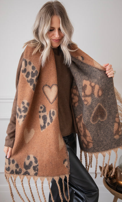 Falling In Love Camel - Sjaal