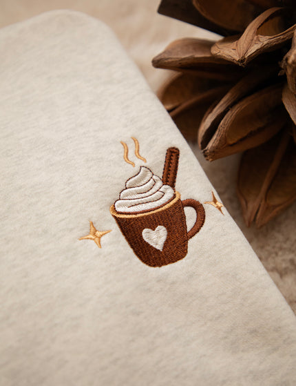 Simplicity Love You Latte Soft Grey - Sweater