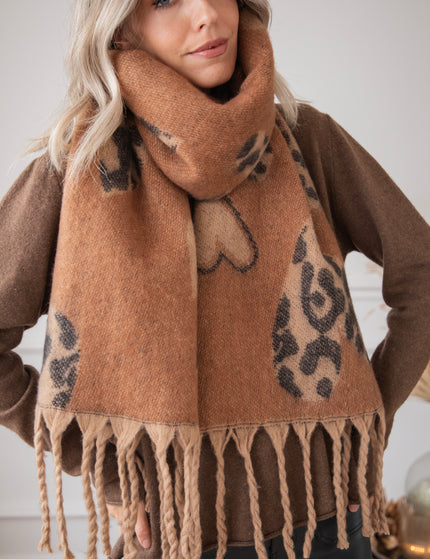 Falling In Love Camel - Sjaal