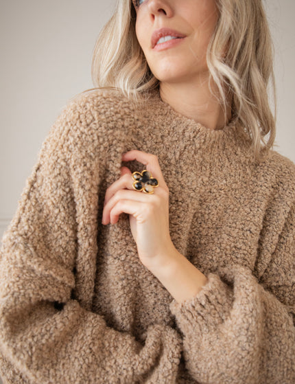 Amber Woolen Camel - Sweater