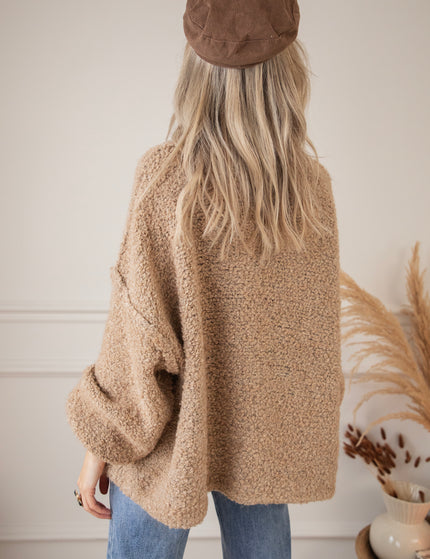 Amber Woolen Camel - Sweater