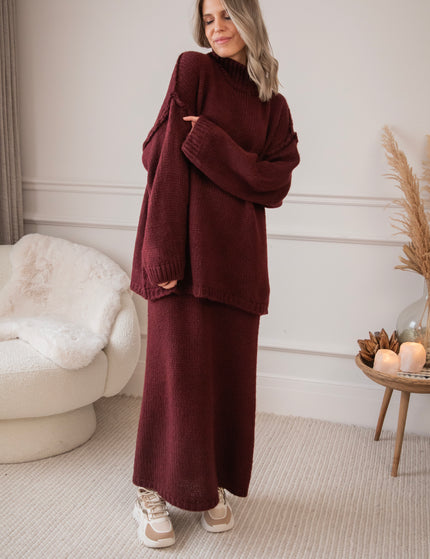 Femmy Burgundy - Combi Set