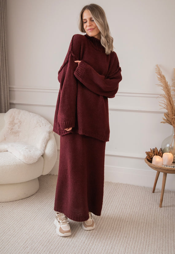 Femmy Burgundy - Combi Set