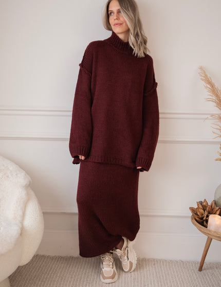 Femmy Burgundy - Combi Set