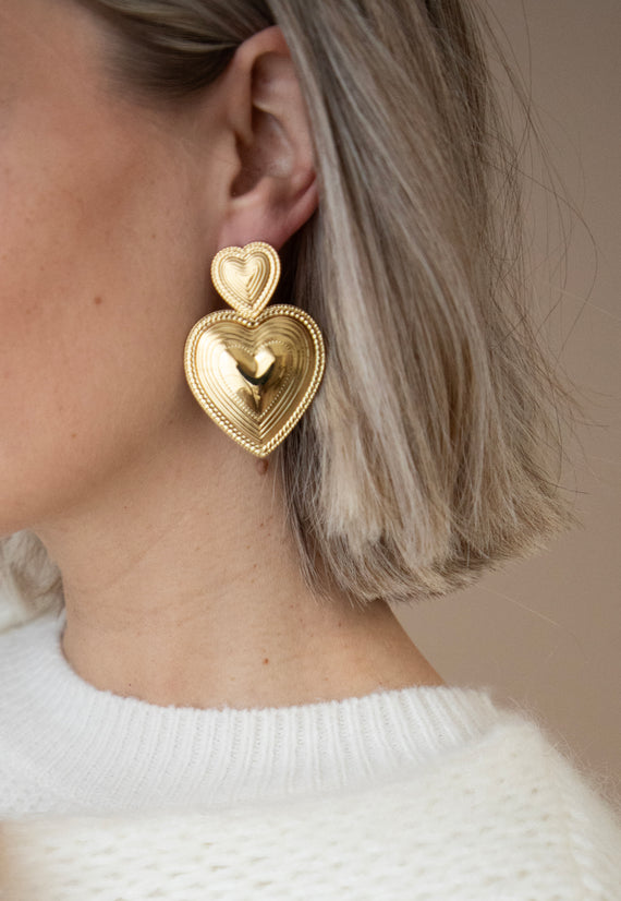 Amor Gold - Earrings