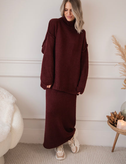 Femmy Burgundy - Combi Set