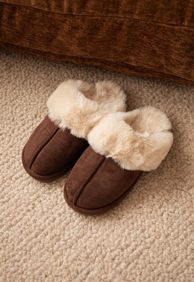 Hausschuhe - Furever Home - Kakao/Beige