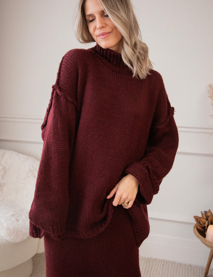 Femmy Burgundy - Combi Set