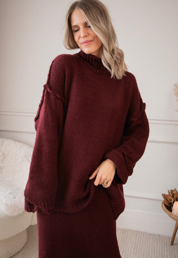 Femmy Burgundy - Combi Set