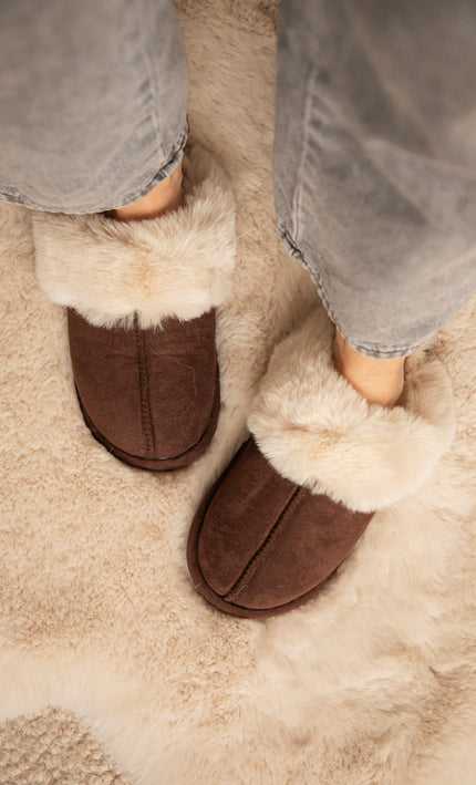 Hausschuhe - Furever Home - Kakao/Beige