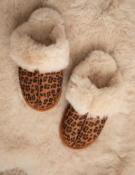 Furever Home Leopard/Beige - Pantoffels