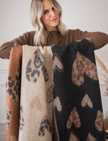 Schal - Falling In Love - Schwarz