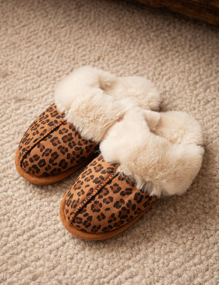 Furever Home Leopard/Beige - Pantoffels