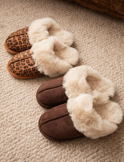 Furever Home Leopard/Beige - Pantoffels
