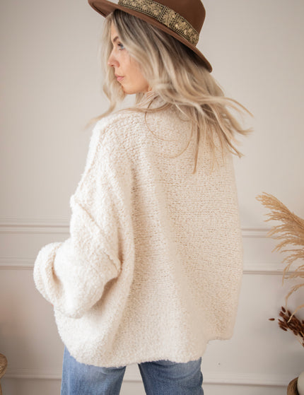 Amber Woolen Beige - Sweater