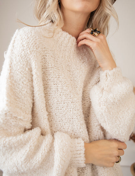 Amber Woolen Beige - Sweater