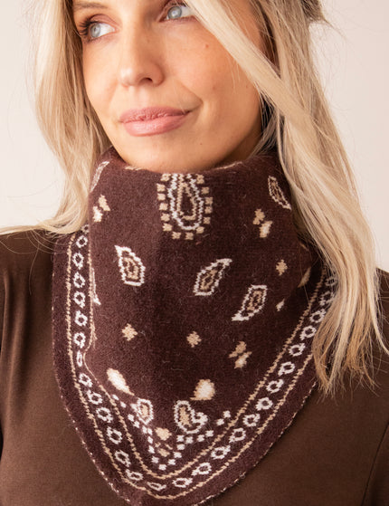 Bandana - Woodland Paisley - Braun