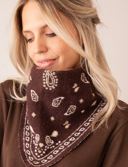 Bandana - Woodland Paisley - Braun