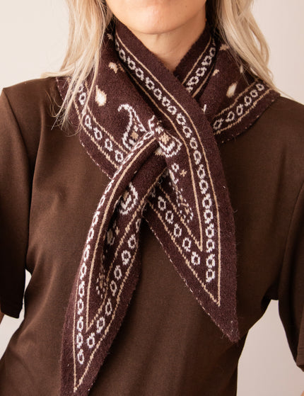 Bandana - Woodland Paisley - Braun