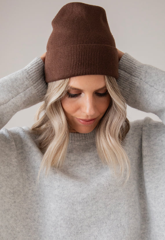Mütze - The Basic Beanie - Braun