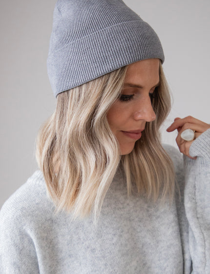 The Basic Beanie Grey - Muts