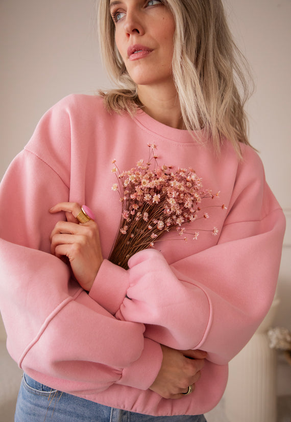Snuggle Up Girly Pink - Sweater