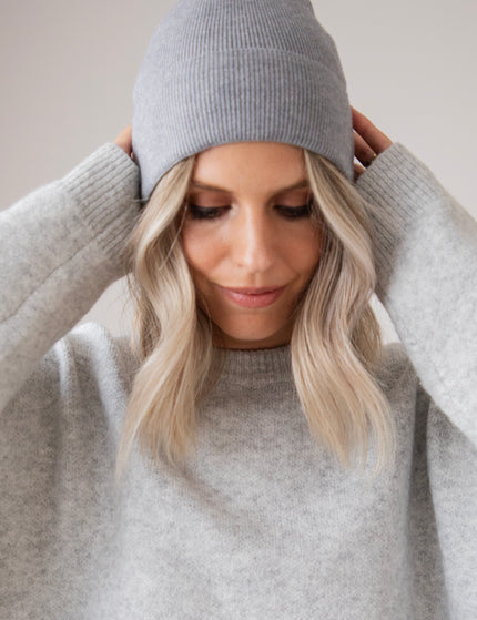 The Basic Beanie Grey - Muts