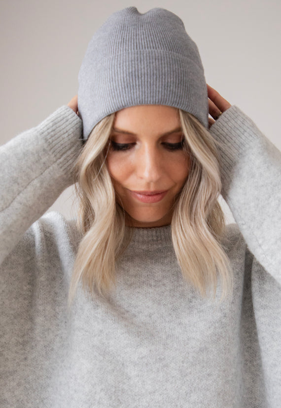 Mütze - The Basic Beanie - Grau