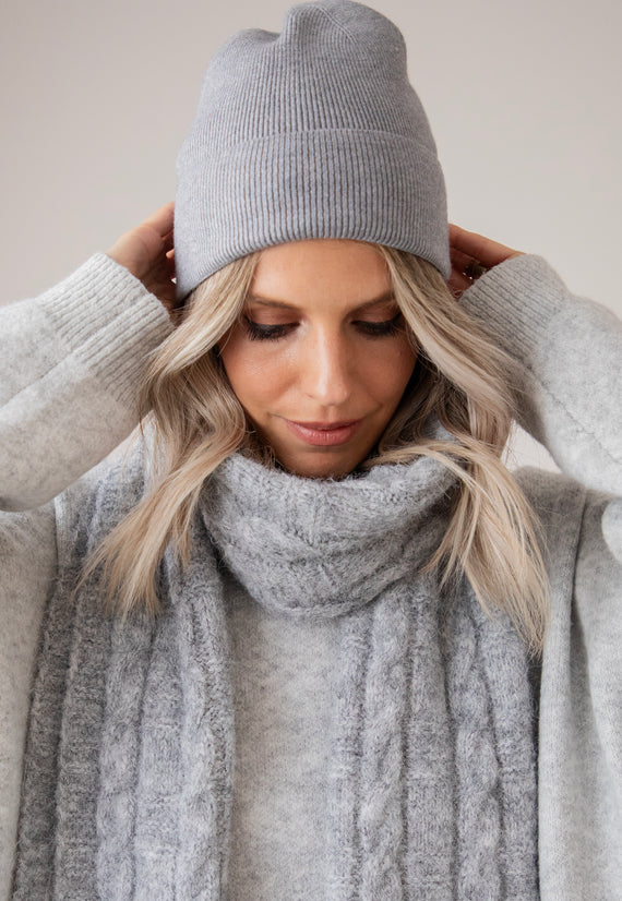 Mütze - The Basic Beanie - Grau