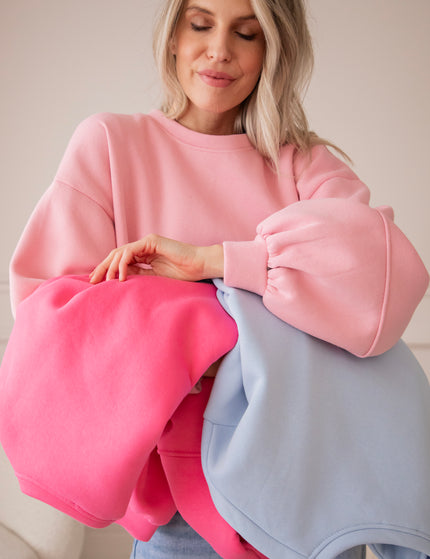 Snuggle Up Girly Pink - Sweater