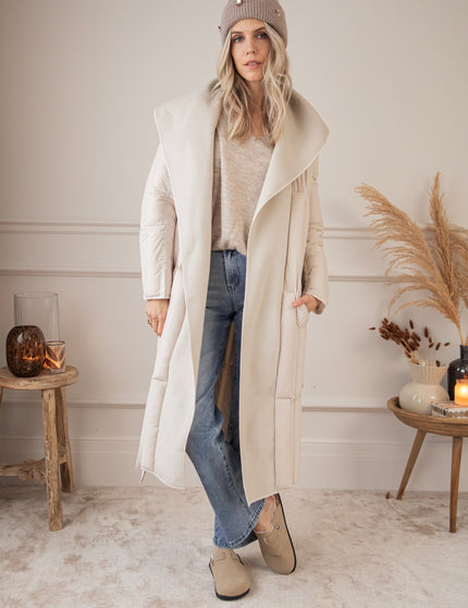 Long Lilah Beige - Coat