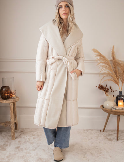 Long Lilah Beige - Coat