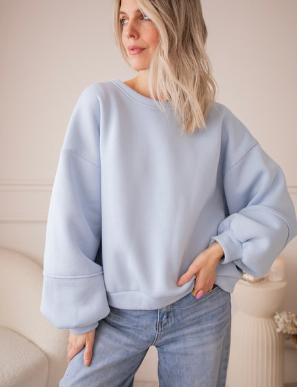 Snuggle Up Soft Blue - Sweater