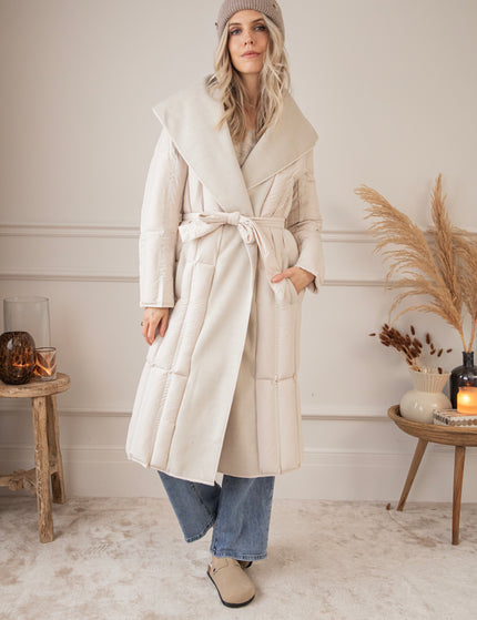 Long Lilah Beige - Coat